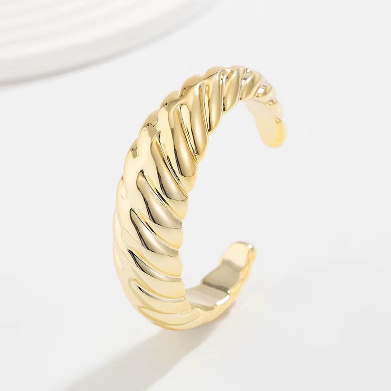 Fashion Exaggerated Irregular Bracelets for Women Simple Hip Hop Rock Personality Plastic Cuff Bangle Trendy Jewelry